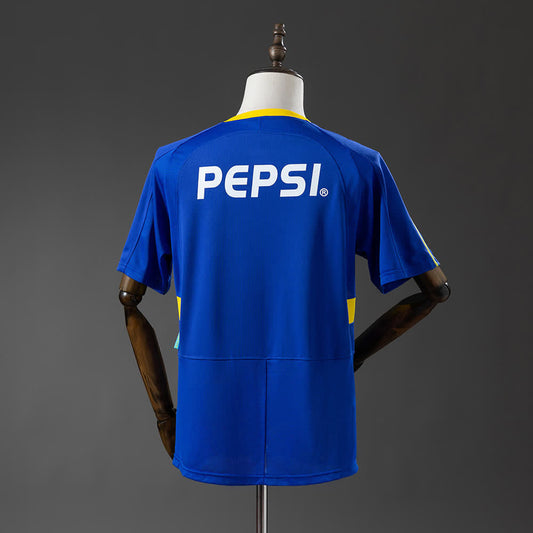 Camiseta Boca Juniors 03/04 Local Retro - Vista posterior
