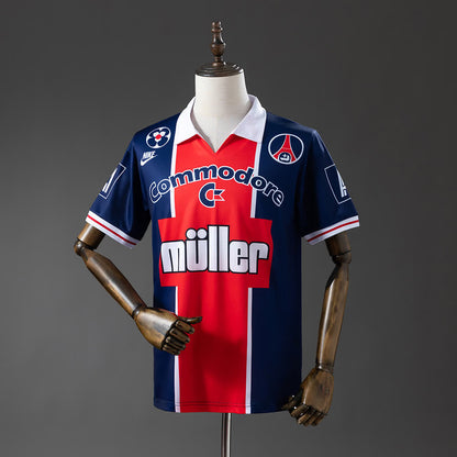 Camiseta PSG 91/92 Local Retro - Vista frontal