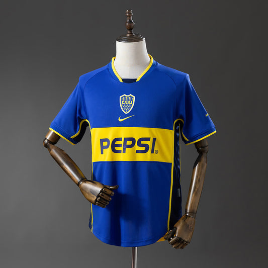 Camiseta Boca Juniors 02/03 Local Retro - Vista frontal