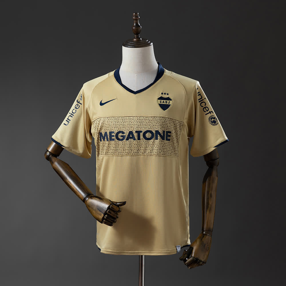 Camiseta Boca Juniors 07/08 Visitante Retro - Vista frontal