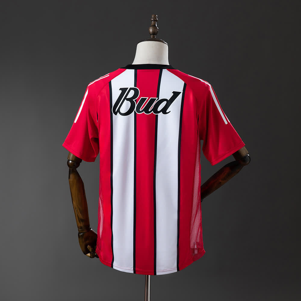 Camiseta River Plate 03/04 Local Retro - Vista posterior