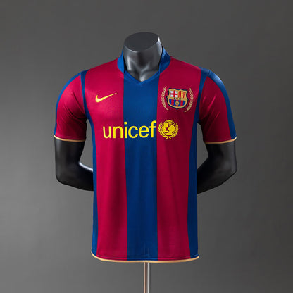 Camiseta FC Barcelona 07/08 Local Retro - Vista frontal