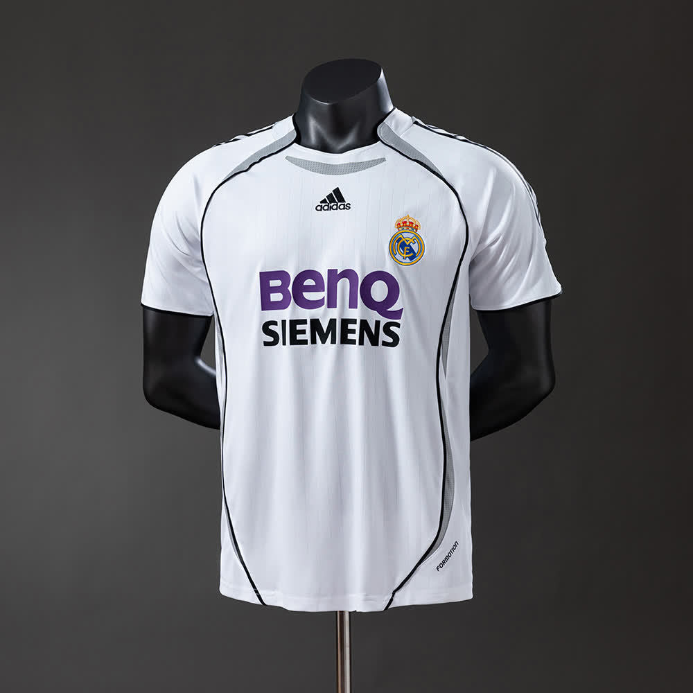 Camiseta Real Madrid 06/07 Local Retro - Vista frontal