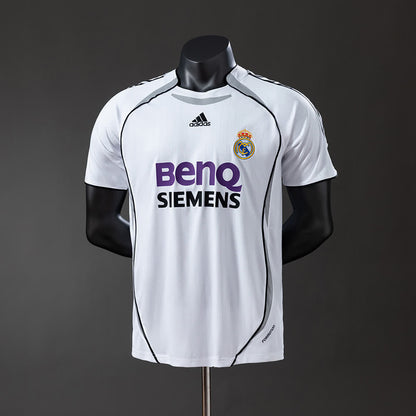 Camiseta Real Madrid 06/07 Local Retro - Vista frontal