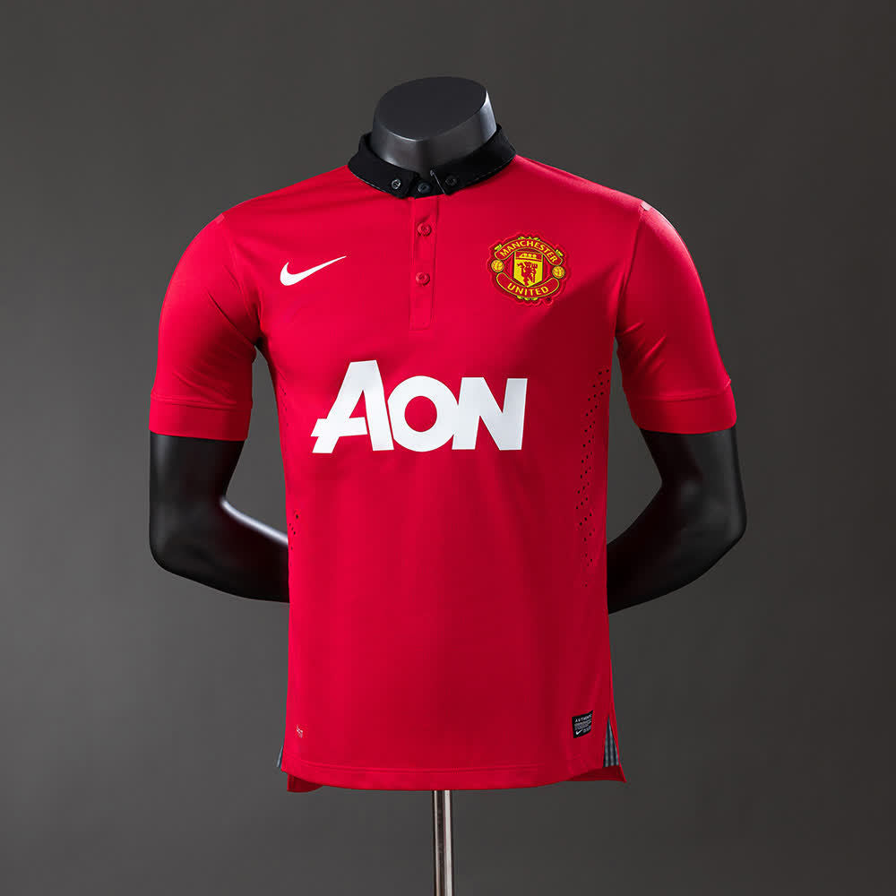 Camiseta Manchester United 2013 /14 Local Retro - Vista frontal