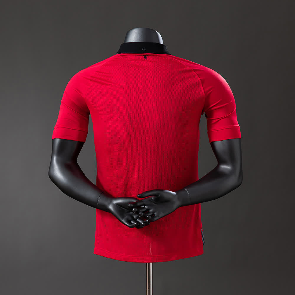 Camiseta Manchester United 2013 /14 Local Retro - Vista posterior