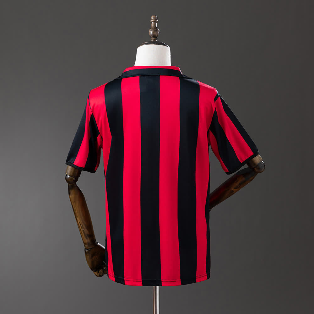 Camiseta AC Milan 88/89 Local Retro - Vista posterior