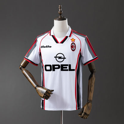Camiseta AC Milan 97/98 Visitante Retro - Vista frontal