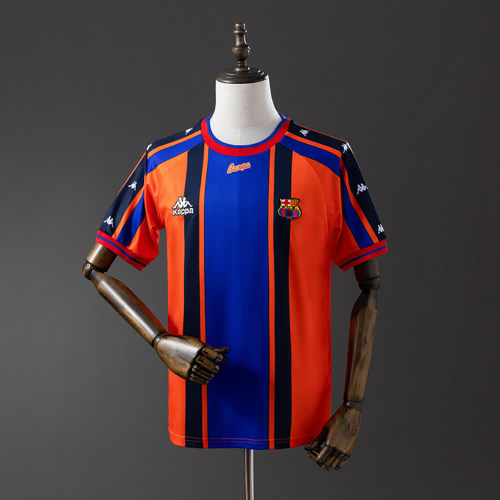Camiseta FC Barcelona 97/98 Visitante Retro - Vista frontal