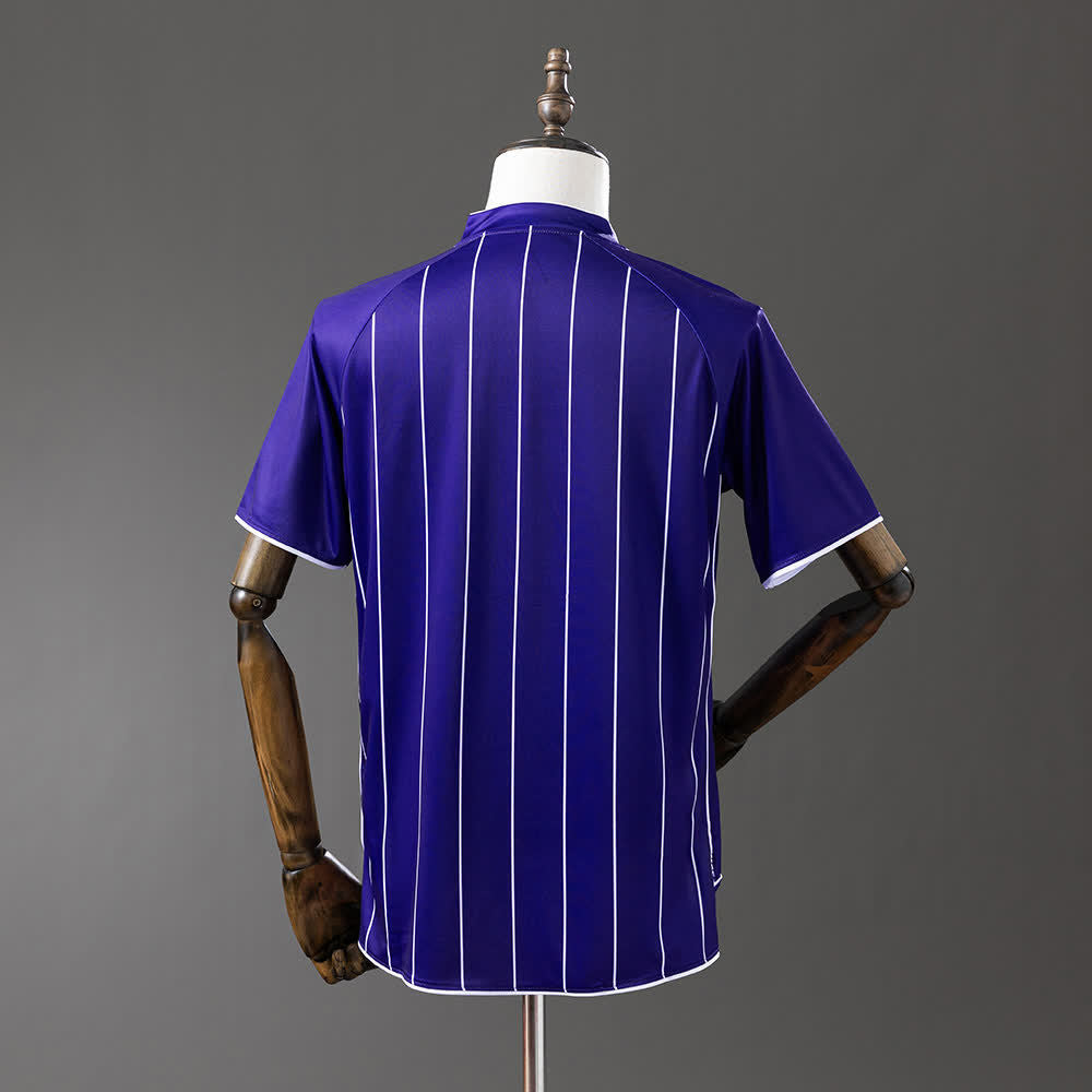 Camiseta Manchester City 07/08 Visitante Retro - Vista posterior