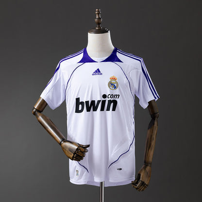 Camiseta Real Madrid 07/08 Local Retro - Vista frontal