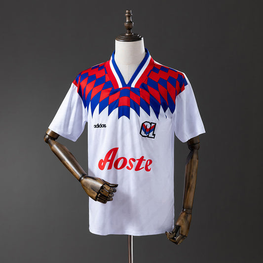 Camiseta Olympique Lyonnais 95/96 Local Retro - Vista frontal