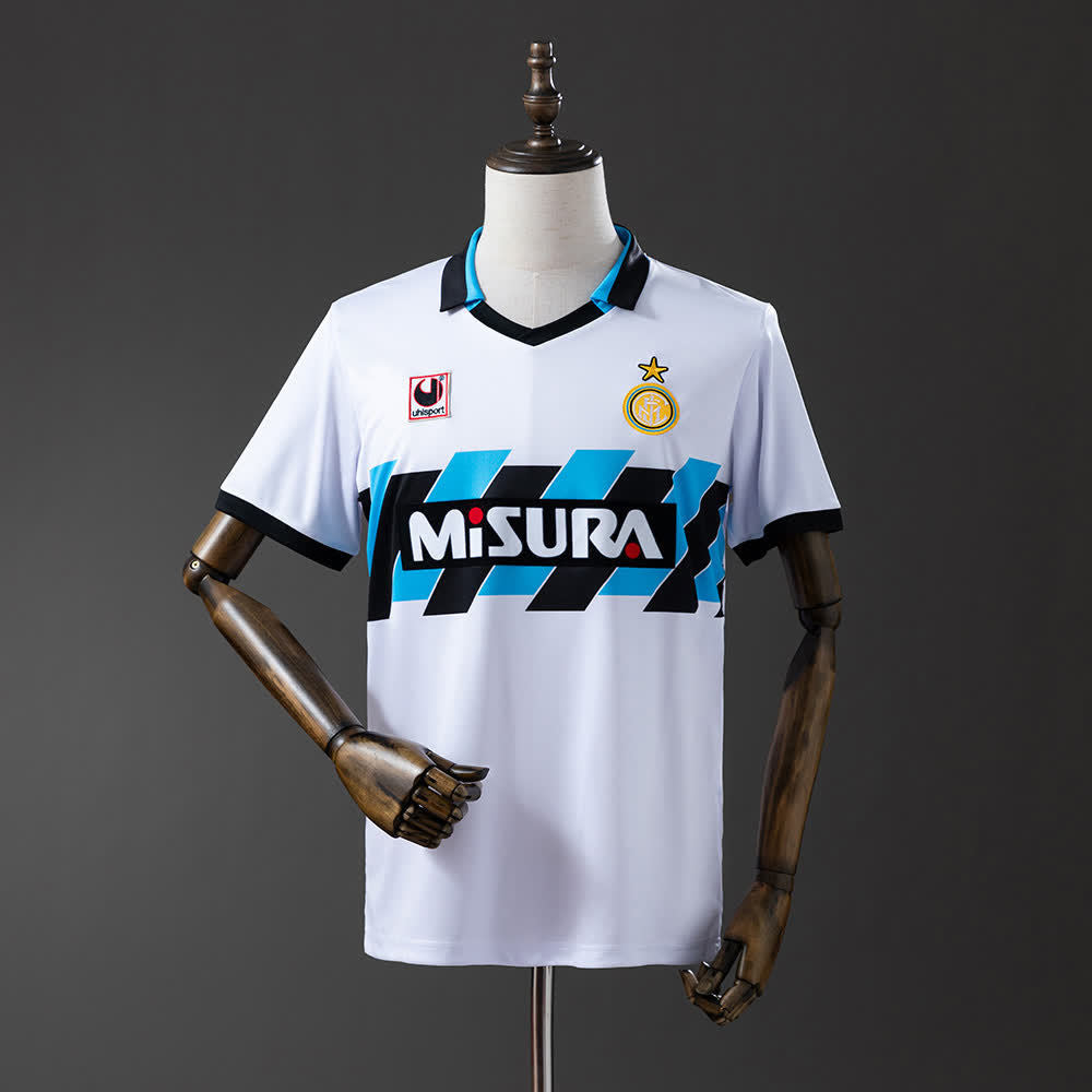 Camiseta Inter de Milán 90/91 Visitante Retro - Vista frontal