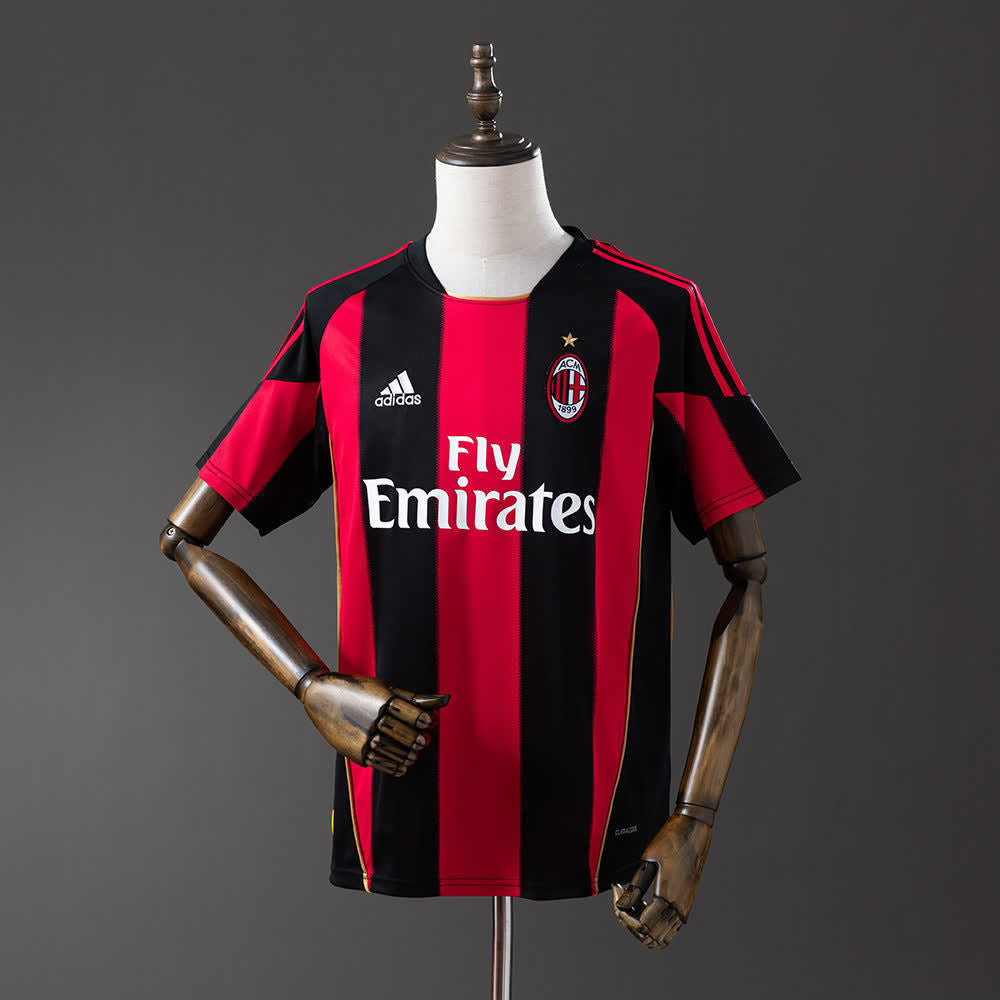 Camiseta AC Milan 10/11 Local Retro - Vista frontal