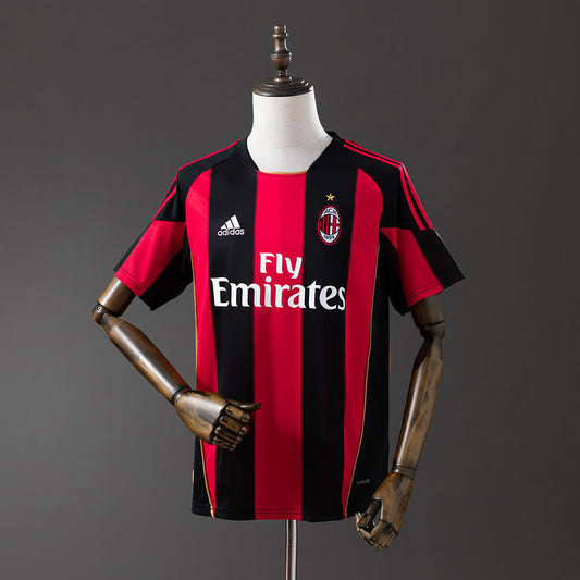 Camiseta AC Milan 10/11 Local Retro - Vista frontal