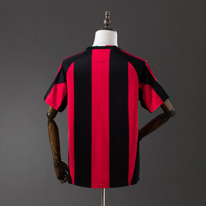 Camiseta AC Milan 10/11 Local Retro - Vista posterior