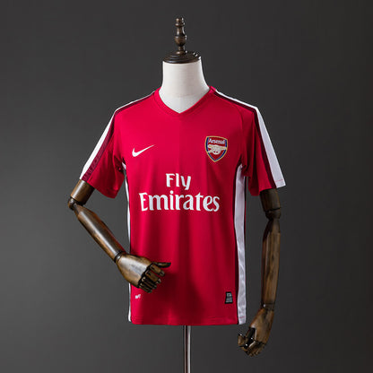 Camiseta Arsenal 08/10 Local Retro - Vista frontal