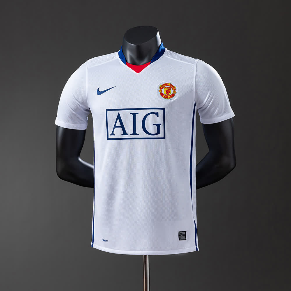 Camiseta Manchester United 08/09 Visitante Retro - Vista frontal