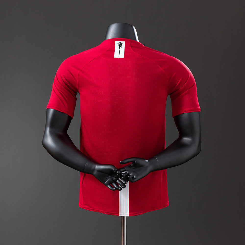 Camiseta Manchester United 07/08 Local Retro - Vista posterior