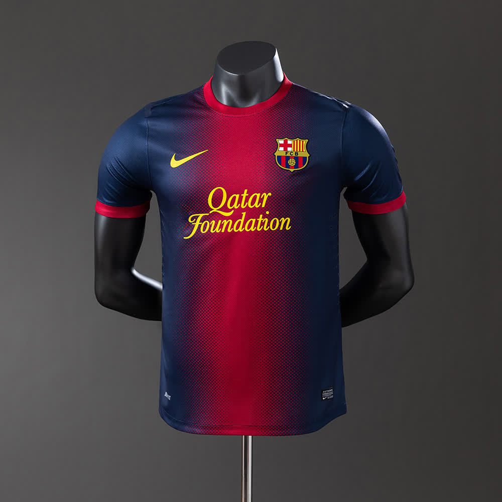 Camiseta FC Barcelona 12/13 Local Retro - Vista frontal