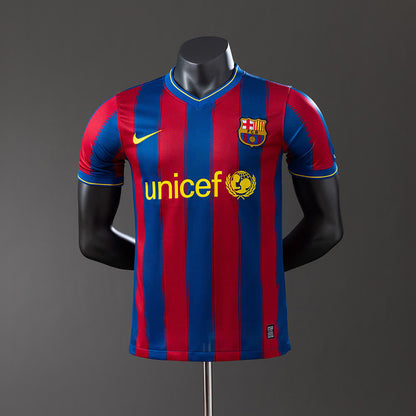 Camiseta FC Barcelona 09/10 Local Retro - Vista frontal