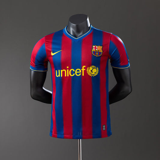 Camiseta FC Barcelona 09/10 Local Retro - Vista frontal