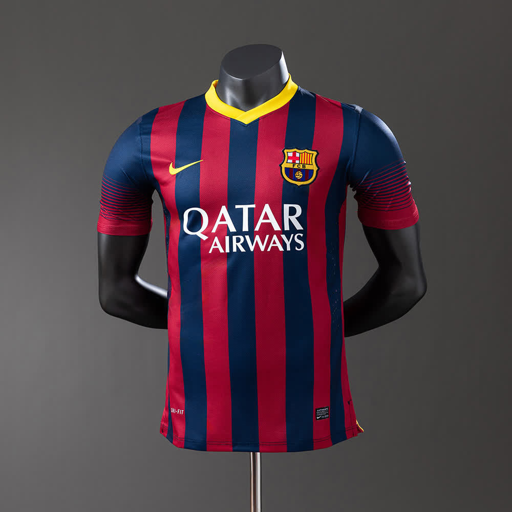 Camiseta FC Barcelona 13/14 Local Retro - Vista frontal
