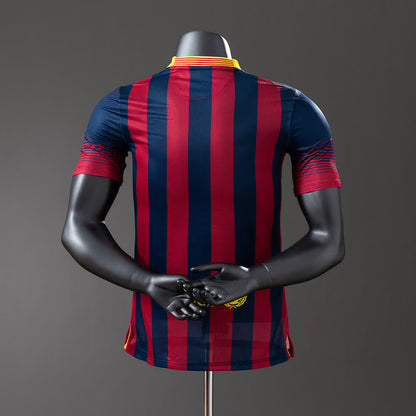 Camiseta FC Barcelona 13/14 Local Retro - Vista posterior
