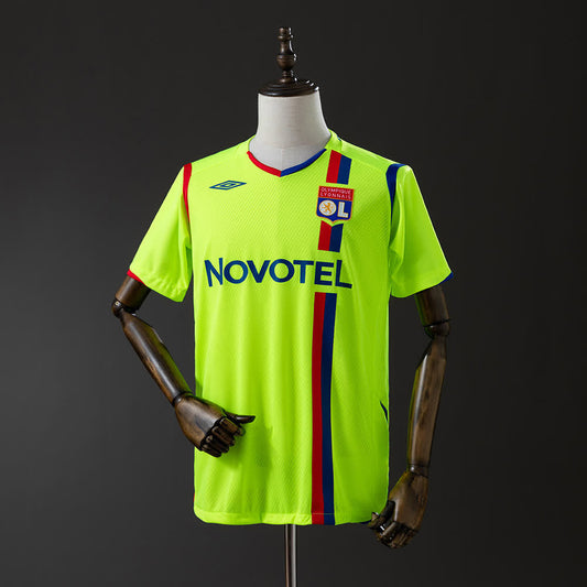 Camiseta Olympique Lyonnais 08/09 Visitante Retro - Vista frontal