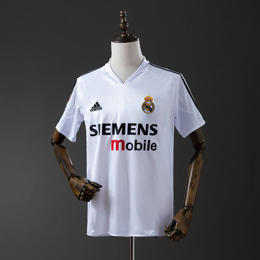 Camiseta Real Madrid 04/05 Local Retro - Vista frontal