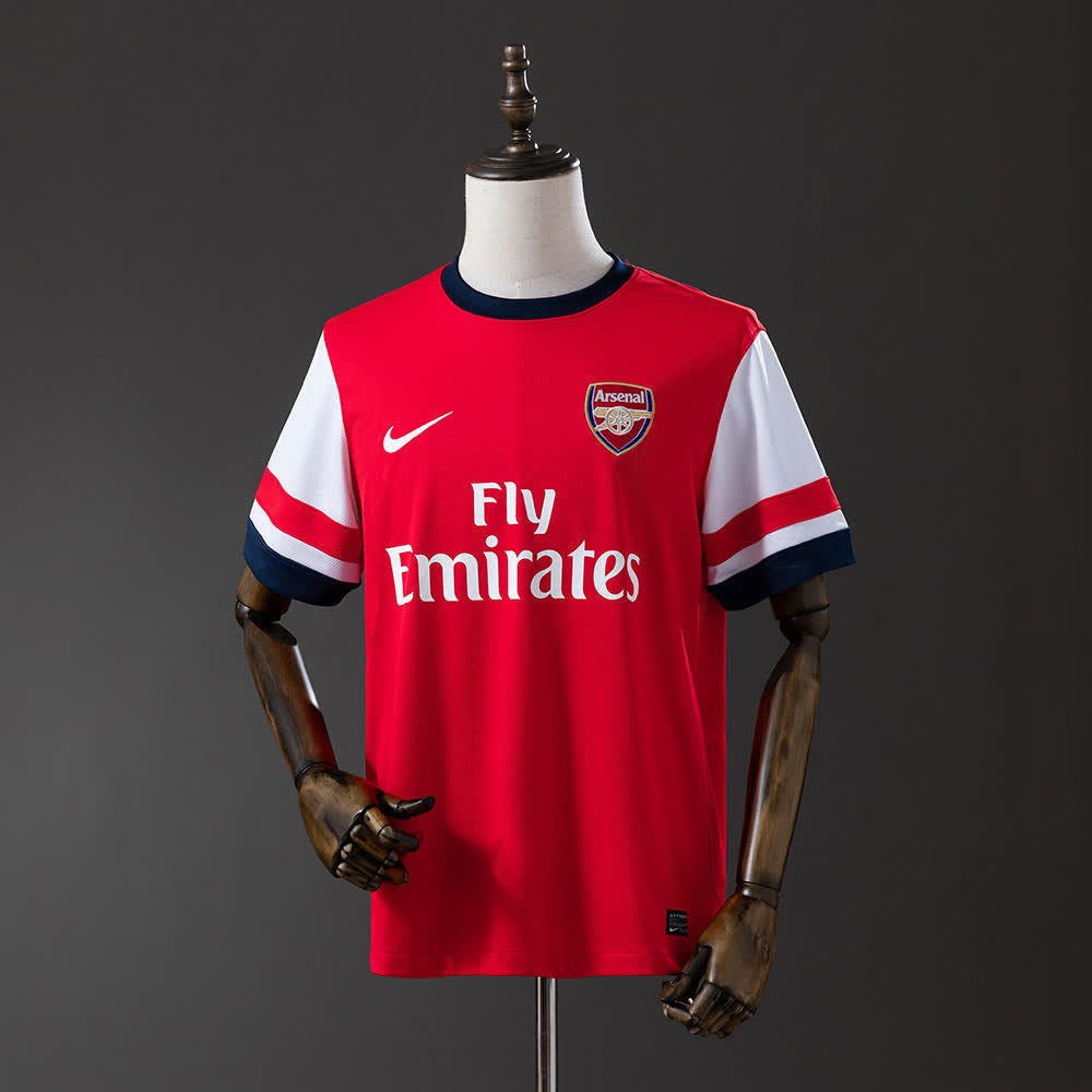 Camiseta Arsenal 12/13 Local Retro - Vista frontal