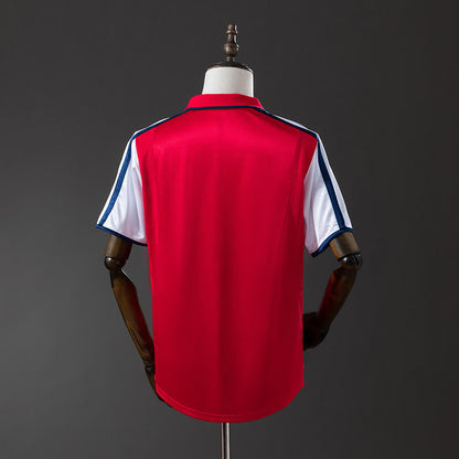 Camiseta Arsenal 01/02 Local Retro - Vista posterior