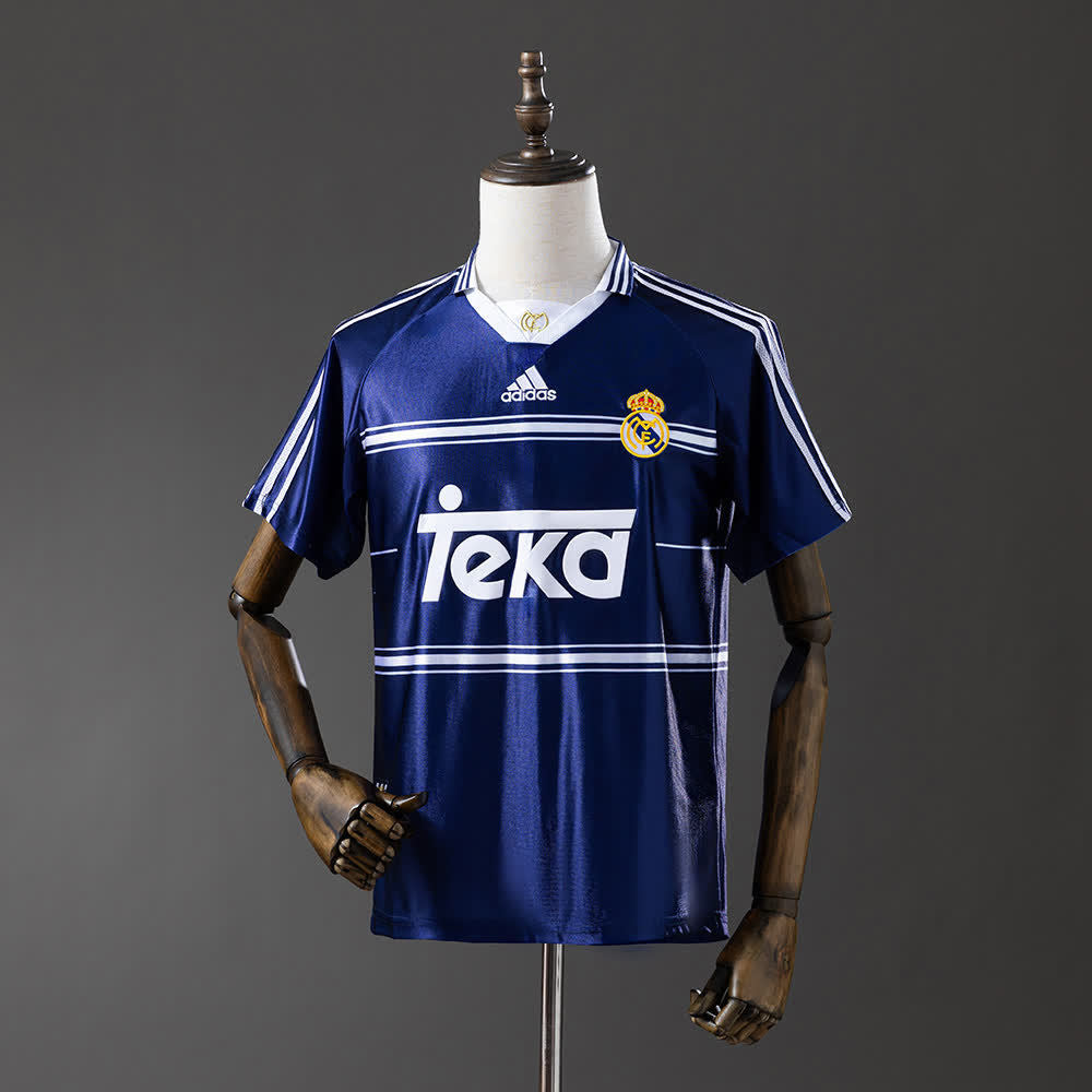 Camiseta Real Madrid 98/99 Visitante Retro - Vista frontal