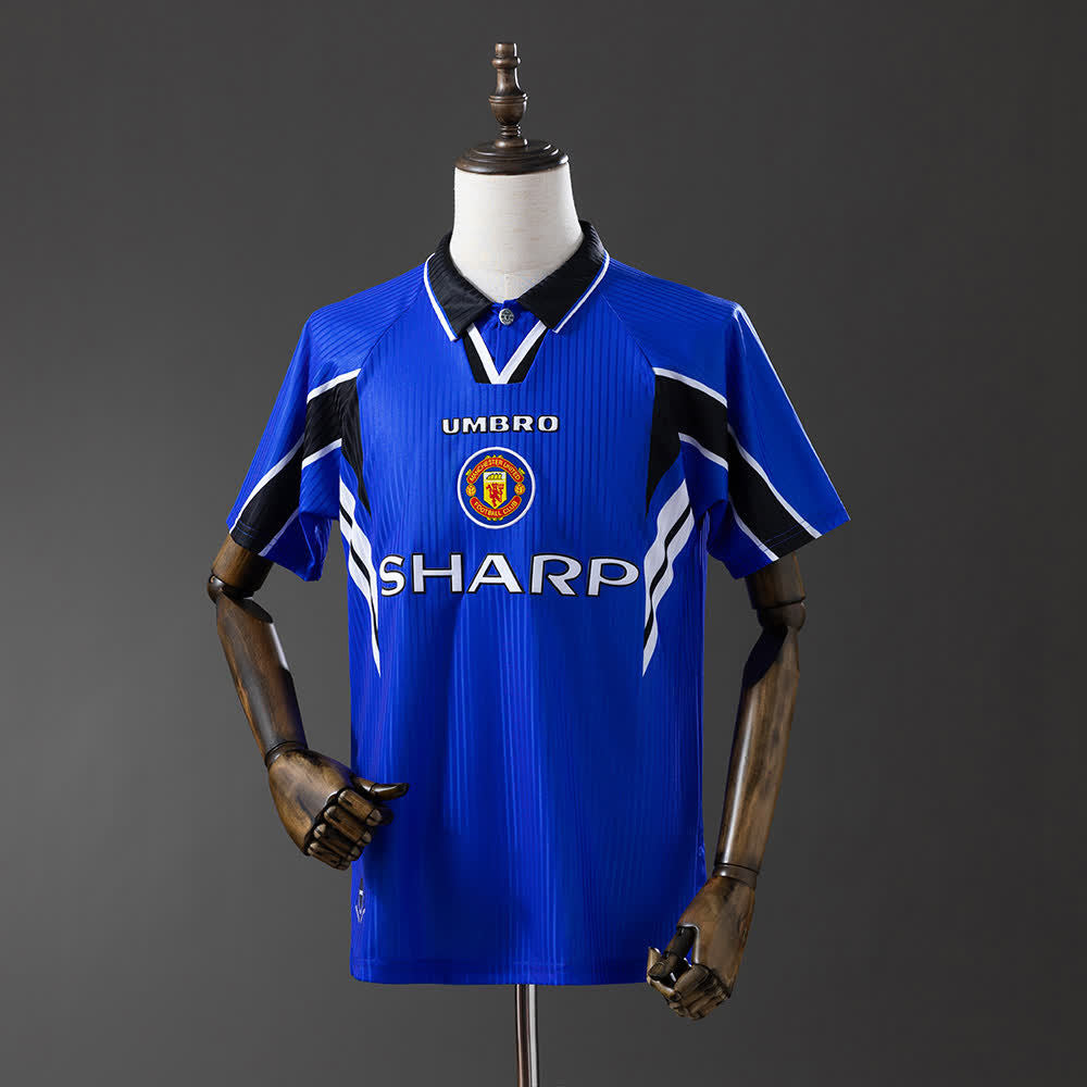Camiseta Manchester United 96/98 2 Visitante Retro - Vista frontal
