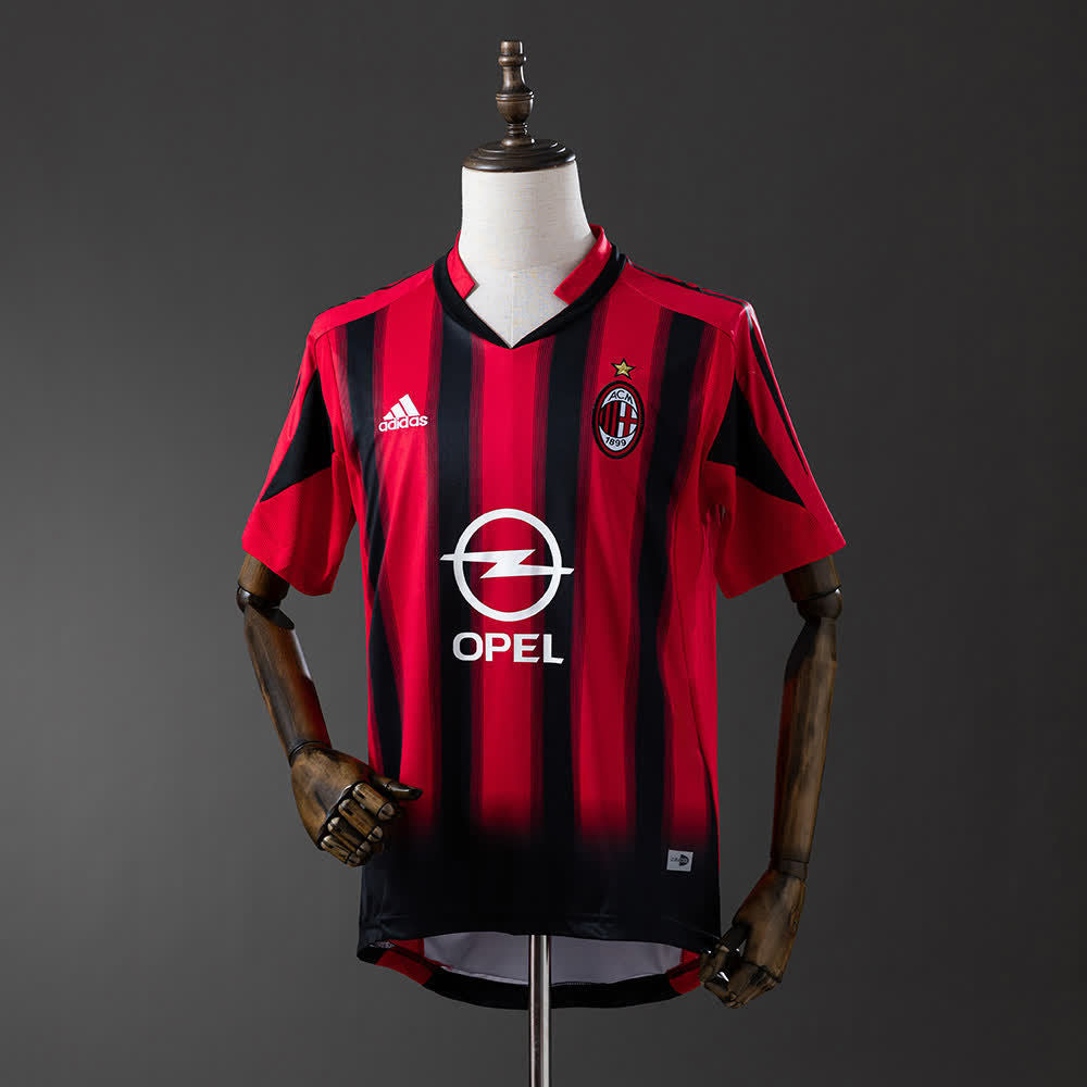Camiseta AC Milan 04/05 Local Retro - Vista frontal