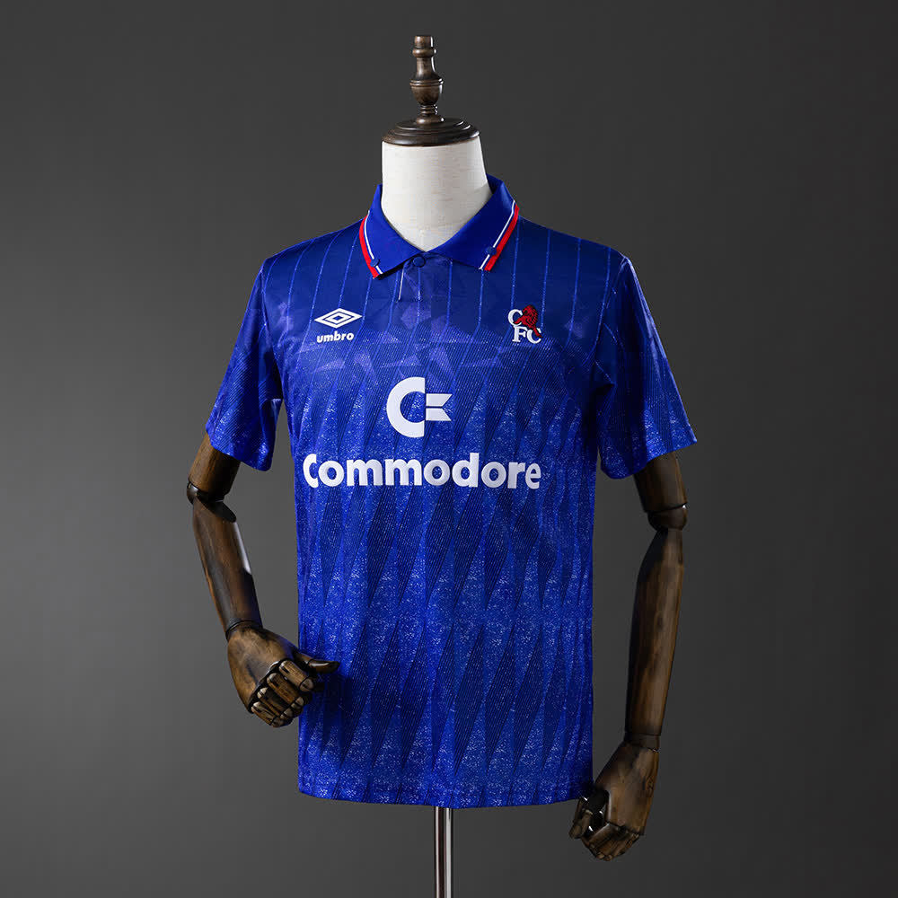Camiseta Chelsea 89/91 Local Retro - Vista frontal