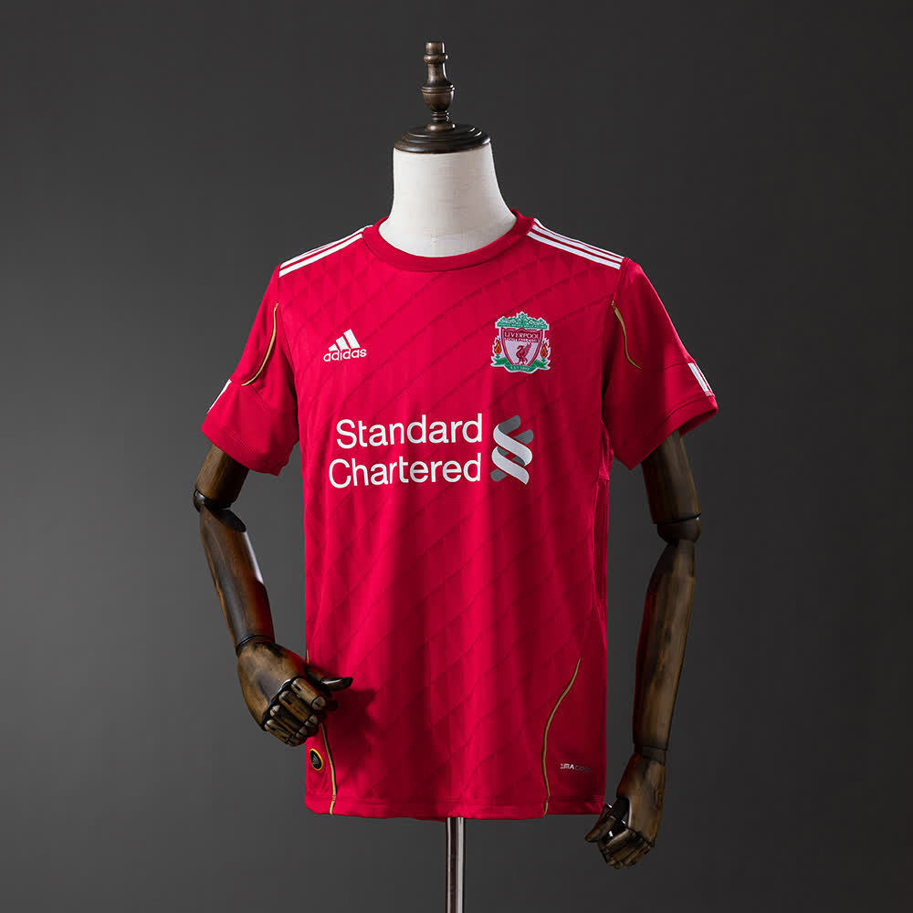 Camiseta Liverpool 10/11 Local Retro - Vista frontal