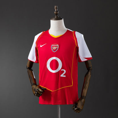 Camiseta Arsenal 04/05 Local Retro - Vista frontal