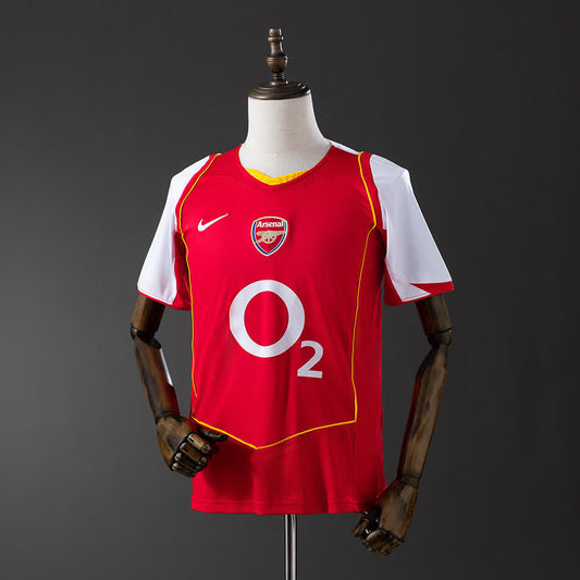 Camiseta Arsenal 04/05 Local Retro - Vista frontal