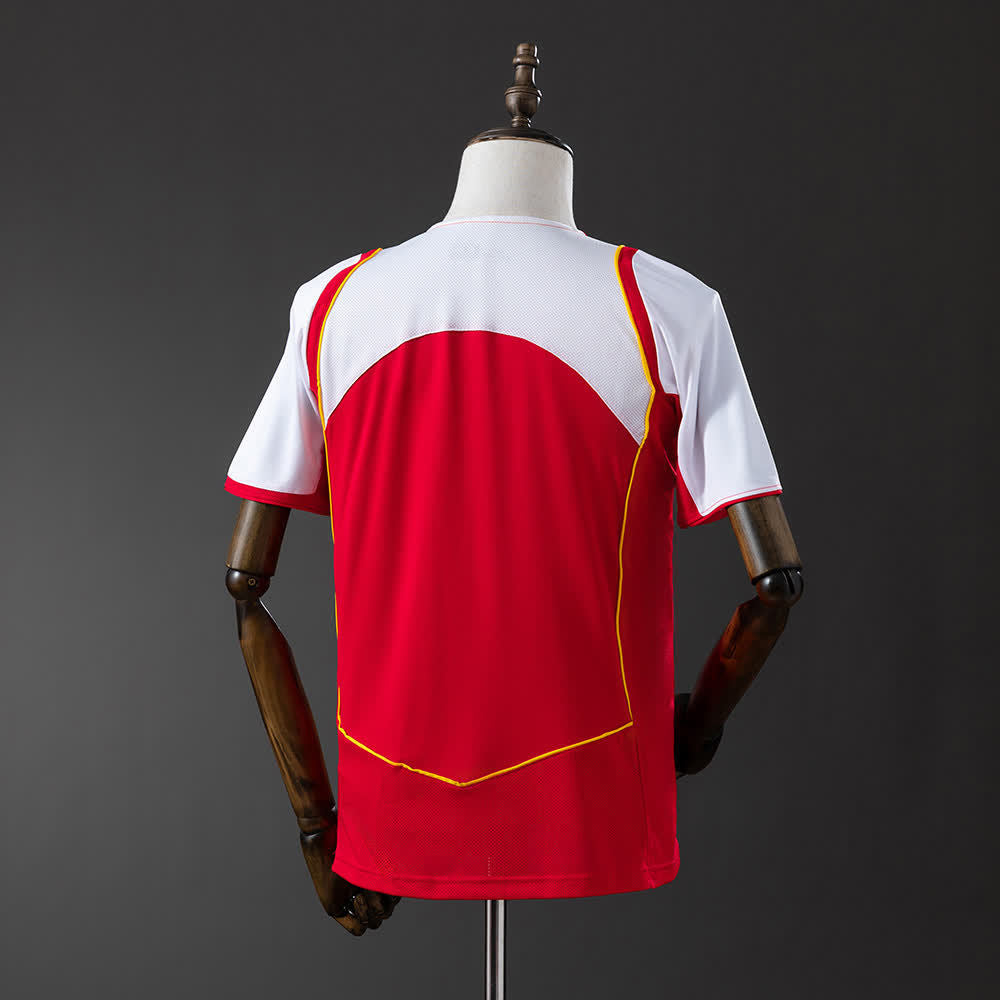 Camiseta Arsenal 04/05 Local Retro - Vista posterior