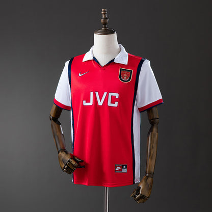 Camiseta Arsenal 98/99 Local Retro - Vista frontal