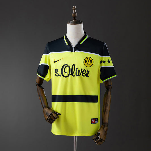 Camiseta Borussia Dortmund 1997 Local Retro - Vista frontal