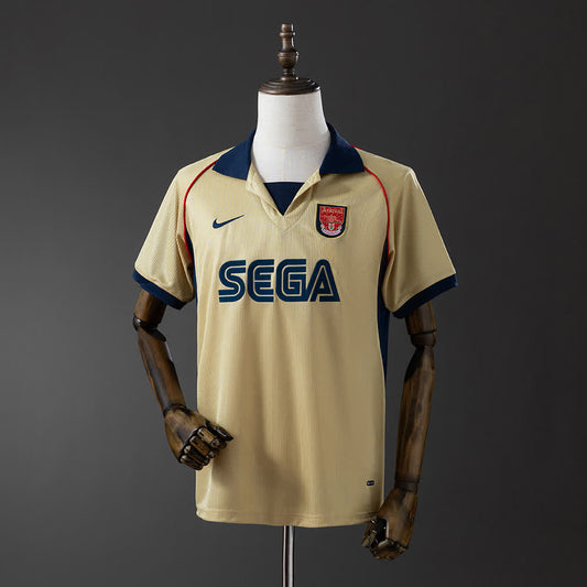 Camiseta Arsenal 01/02 Visitante Retro - Vista frontal