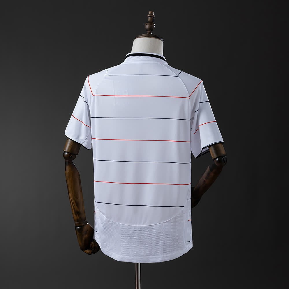 Camiseta Manchester United 03/05 Visitante Retro - Vista posterior