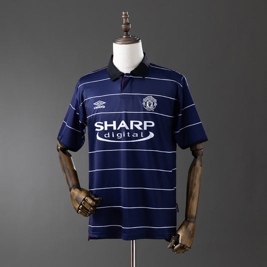 Camiseta Manchester United 99/00 Visitante Retro - Vista frontal