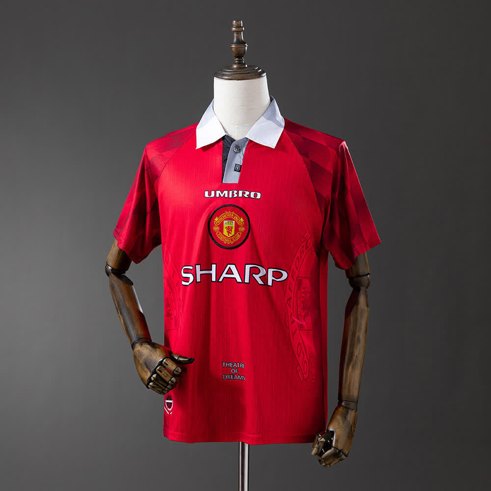 Camiseta Manchester United 96/97 Local Retro - Vista frontal