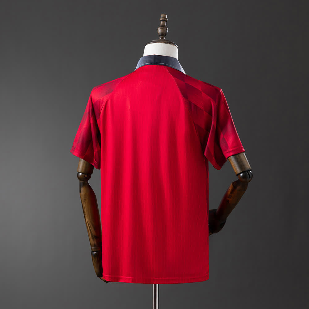 Camiseta Manchester United 96/97 Local Retro - Vista posterior
