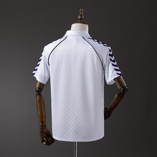 Camiseta Real Madrid 86/87 Local Retro - Vista posterior