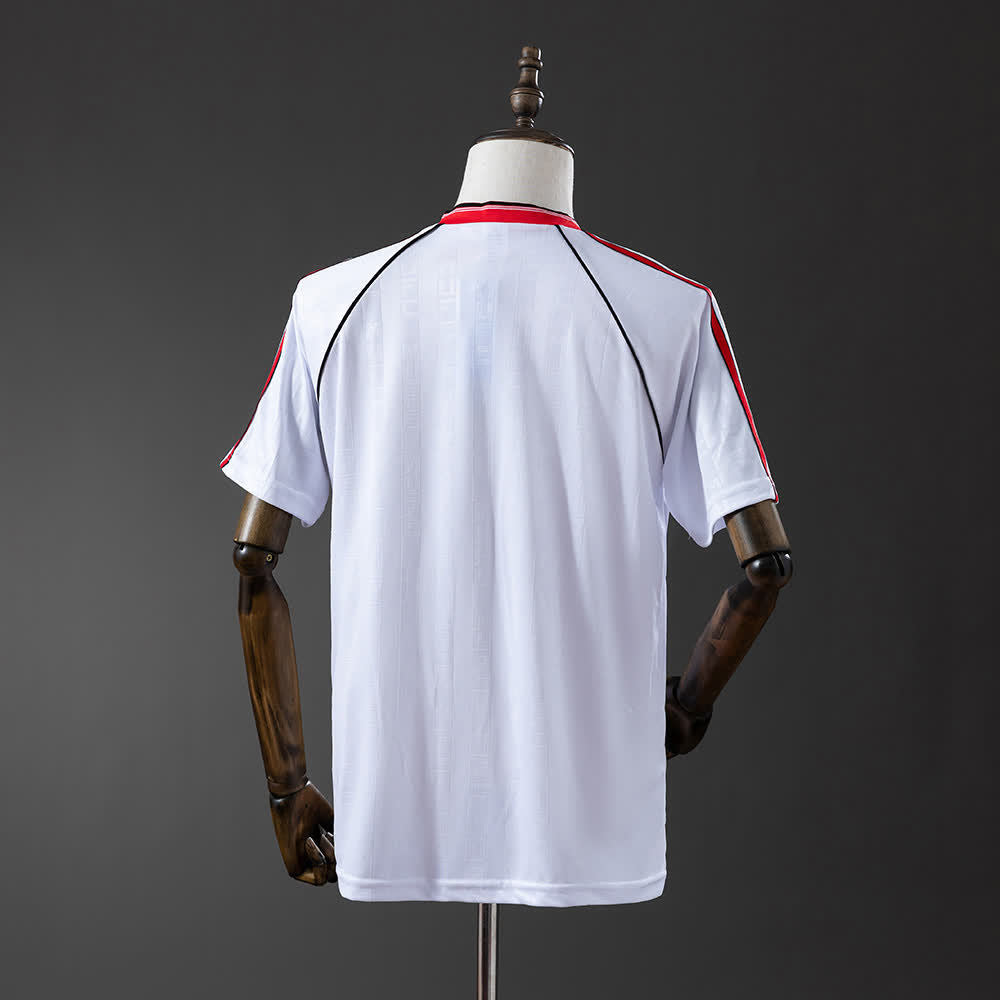 Camiseta Manchester United 88/90 Visitante Retro - Vista posterior