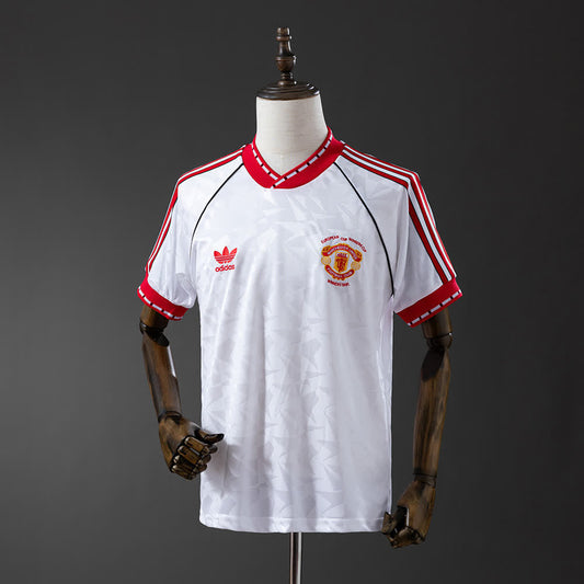 Camiseta Manchester United 1991 Visitante Retro - Vista frontal